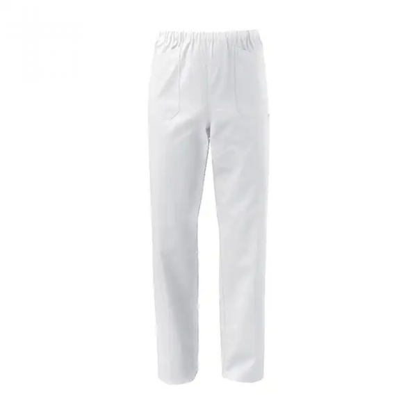 Calça Cós Elástico Bolsos...